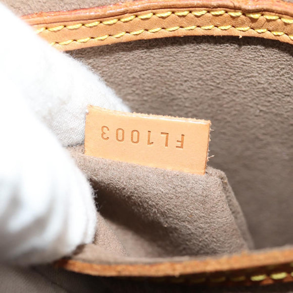 LOUIS VUITTON Monogram Multicolor Alma Hand Bag Black M92646 LV Auth ka244AV