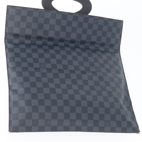 LOUIS VUITTON Damier Cobalt portfolio Clutch Bag N51101 LV Auth ka2451
