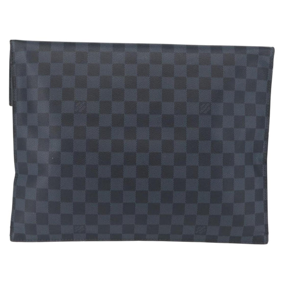 LOUIS VUITTON Damier Cobalt portfolio Clutch Bag N51101 LV Auth ka2451