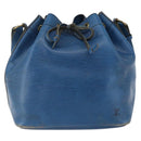 LOUIS VUITTON Epi Petit Noe Shoulder Bag Blue M44105 LV Auth ka2454-13
