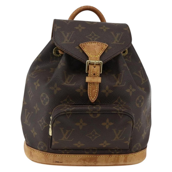 LOUIS VUITTON Monogram Montsouris PM Backpack M51137 LV Auth ka2457
