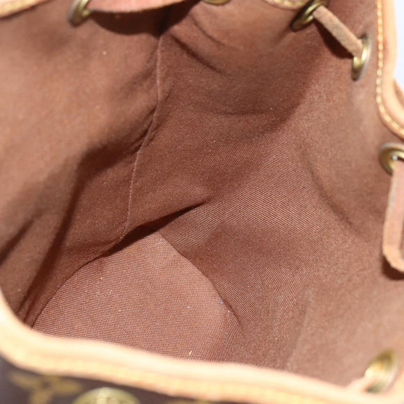 LOUIS VUITTON Monogram Montsouris PM Backpack M51137 LV Auth ka2457