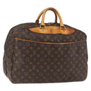 LOUIS VUITTON Monogram Alize 24H Earl Boston Bag M41399 LV Auth ka2463-1