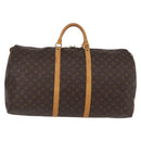 LOUIS VUITTON Monogram Keepall 60 Boston Bag M41422 LV Auth ka2464-2