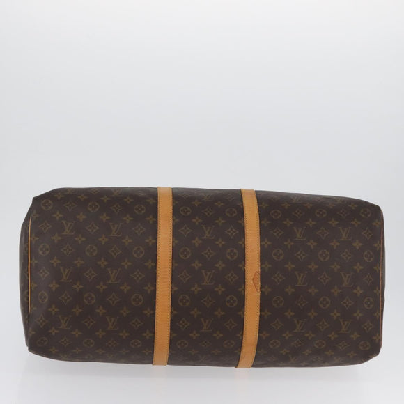 LOUIS VUITTON Monogram Keepall 60 Boston Bag M41422 LV Auth ka2464