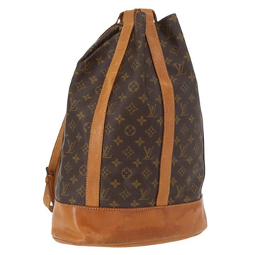 LOUIS VUITTON Monogram Randonnee GM Shoulder Bag M42244 LV Auth ka2465