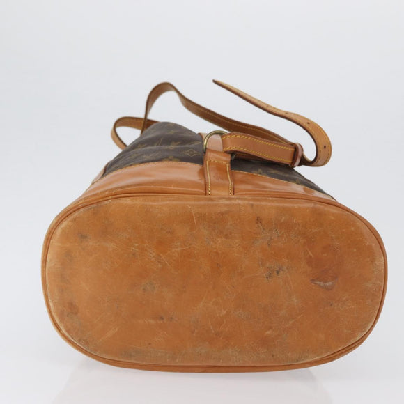 LOUIS VUITTON Monogram Randonnee GM Shoulder Bag M42244 LV Auth ka2465