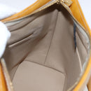 LOUIS VUITTON Monogram Vernis Houston Hand Bag Beige M91004 LV Auth ka2468-18