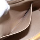 LOUIS VUITTON Monogram Vernis Houston Hand Bag Beige M91004 LV Auth ka2468-22