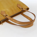 LOUIS VUITTON Monogram Vernis Houston Hand Bag Beige M91004 LV Auth ka2468-7