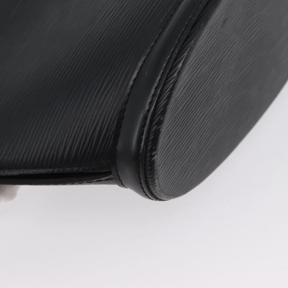 LOUIS VUITTON Epi Saint Jacques Shopping Bag Black M52272 LV Auth ka2469