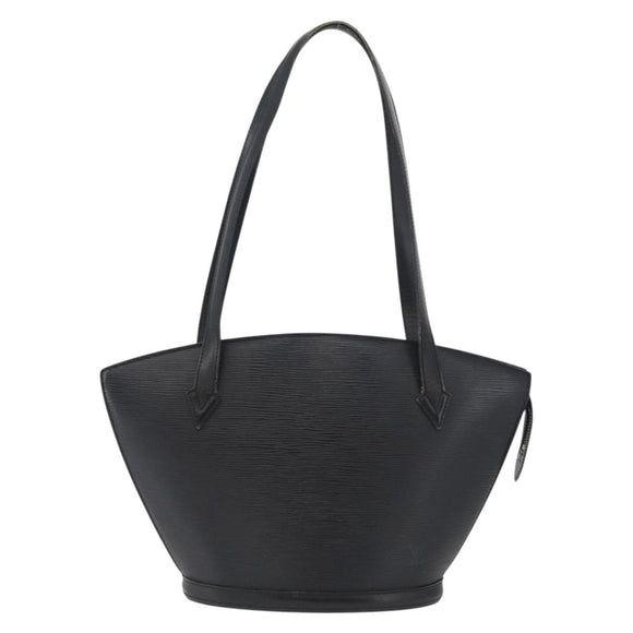 LOUIS VUITTON Epi Saint Jacques Shopping Bag Black M52272 LV Auth ka2469