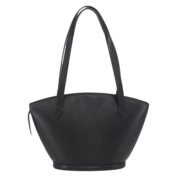 LOUIS VUITTON Epi Saint Jacques Shopping Bag Black M52272 LV Auth ka2469