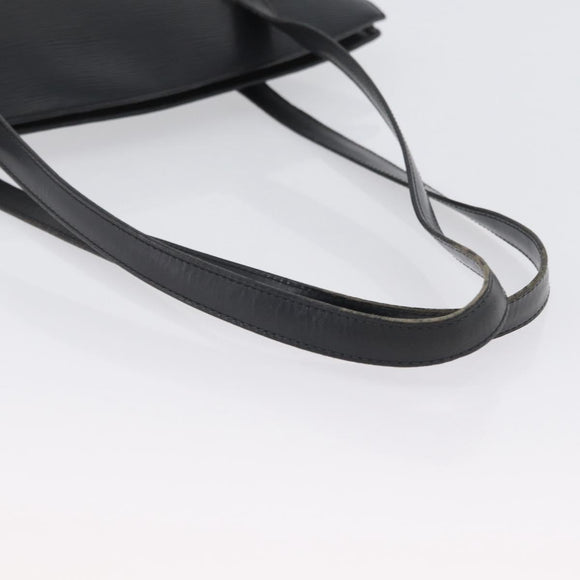 LOUIS VUITTON Epi Saint Jacques Shopping Bag Black M52272 LV Auth ka2469