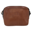 Burberrys Shoulder Bag Leather Brown Gold Auth ka247-13