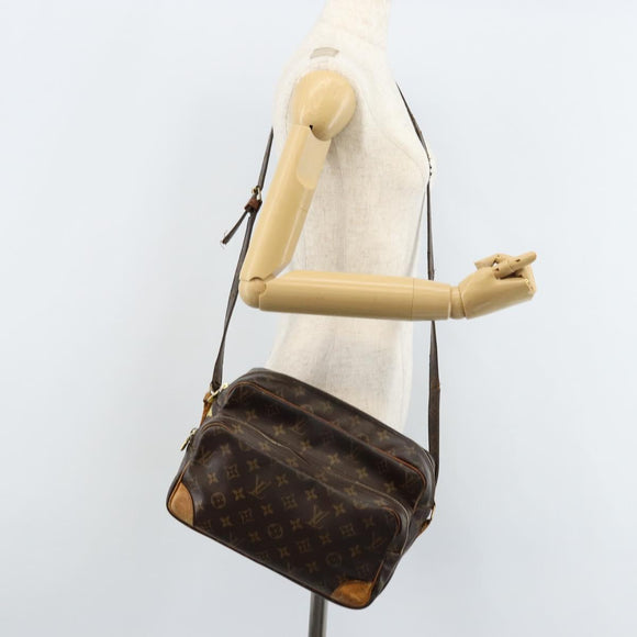 LOUIS VUITTON Monogram Nile Shoulder Bag M45244 LV Auth ka2470