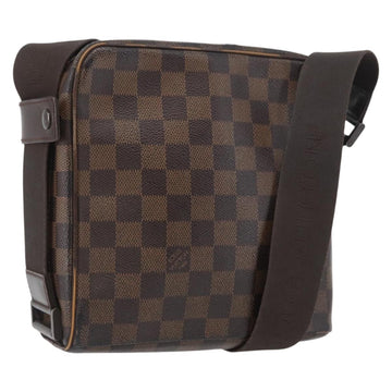 LOUIS VUITTON Damier Ebene Olaf PM Shoulder Bag N41442 LV Auth ka2472