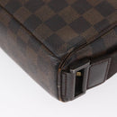 LOUIS VUITTON Damier Ebene Olaf PM Umhängetasche N41442 LV Auth ka2472-18