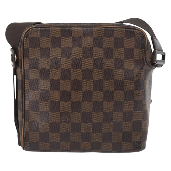 LOUIS VUITTON Damier Ebene Olaf PM Umhängetasche N41442 LV Auth ka2472