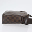LOUIS VUITTON Damier Ebene Olaf PM Umhängetasche N41442 LV Auth ka2472-3