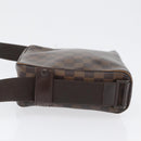 LOUIS VUITTON Damier Ebene Olaf PM Umhängetasche N41442 LV Auth ka2472-4
