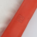 LOEWE Anagram Tote Bag Vinyl Clear Red Auth ka2475-18