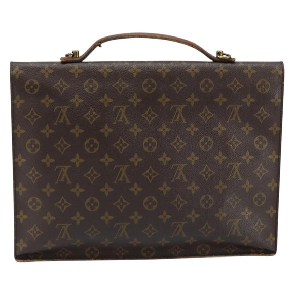 LOUIS VUITTON Monogram Porte Documents Bandouliere Bag M53338 LV Auth ka2476