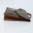 LOUIS VUITTON Monogram Porte Documents Bandouliere Bag M53338 LV Auth ka2476-3