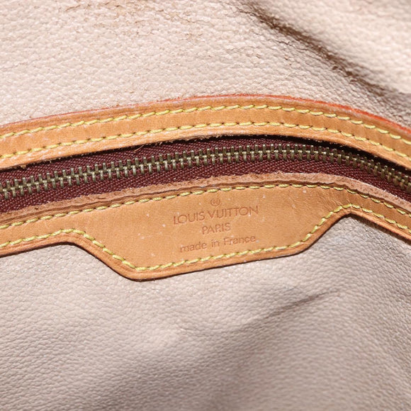 LOUIS VUITTON Monogram Bucket GM Shoulder Bag M42236 LV Auth ka2478