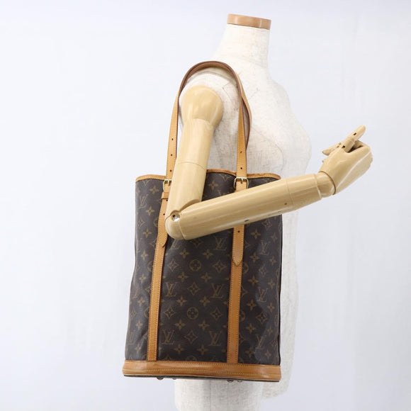 LOUIS VUITTON Monogram Bucket GM Shoulder Bag M42236 LV Auth ka2478