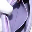 CHANEL Matelasse Chain Shoulder Bag cotton Purple Gold CC Auth ka2484SAV-27