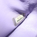 CHANEL Matelasse Chain Shoulder Bag cotton Purple Gold CC Auth ka2484SAV-11