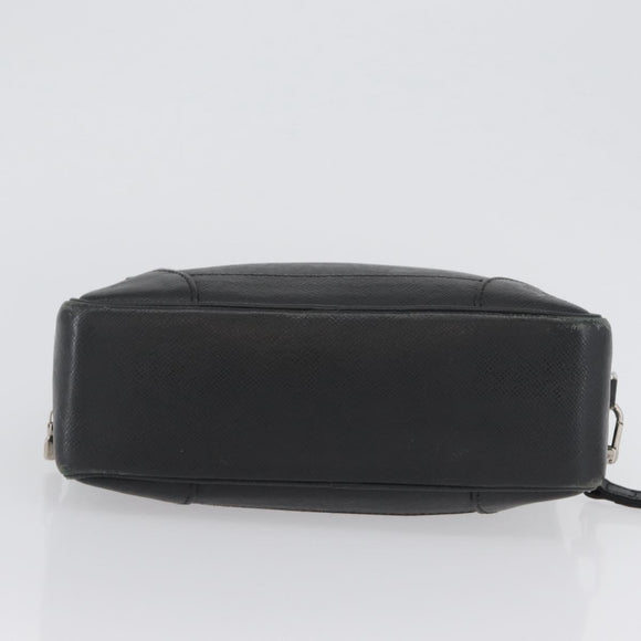 LOUIS VUITTON Taiga Pavel Clutch Bag Ardoise M31142 LV Auth ka2492