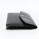 LOUIS VUITTON Epi Montaigne 27 Clutch Bag Black M52652 LV Auth ka2493-4