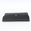LOUIS VUITTON Epi Montaigne 27 Clutch Bag Black M52652 LV Auth ka2493-5
