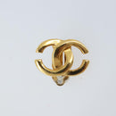 CHANEL Earring metal Gold Tone CC Auth ka2498V-9