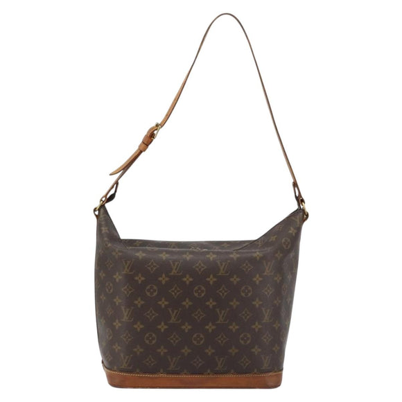 LOUIS VUITTON Monogram Sharon Stone Amphor Three Bag M47275 LV Auth ka2501