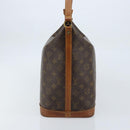 LOUIS VUITTON Monogram Sharon Stone Amphor Three Bag M47275 LV Auth ka2501-3