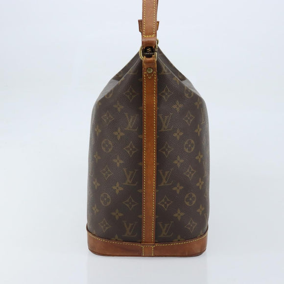 LOUIS VUITTON Monogram Sharon Stone Amphor Three Bag M47275 LV Auth ka2501