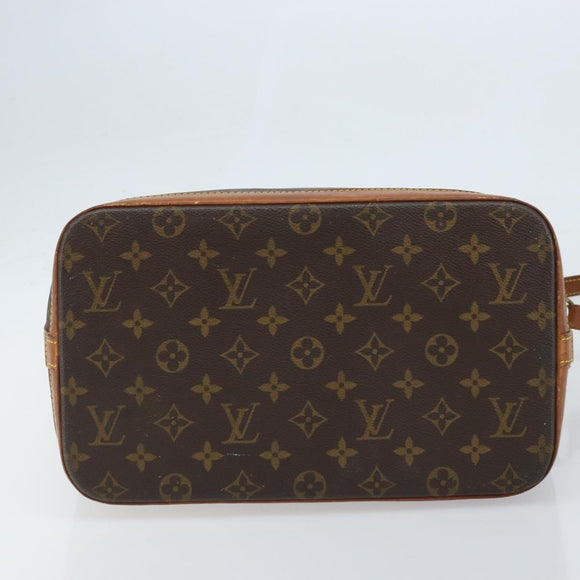 LOUIS VUITTON Monogram Sharon Stone Amphor Three Bag M47275 LV Auth ka2501