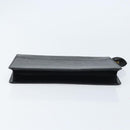LOUIS VUITTON Epi Pochette Homme Clutch Bag Black M52522 LV Auth ka2502-6