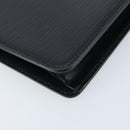 LOUIS VUITTON Epi Pochette Homme Clutch Bag Black M52522 LV Auth ka2502-14