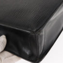 LOUIS VUITTON Epi Sac Plat Hand Bag Black M59082 LV Auth ka251-16