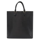 LOUIS VUITTON Epi Sac Plat Hand Bag Black M59082 LV Auth ka251-13