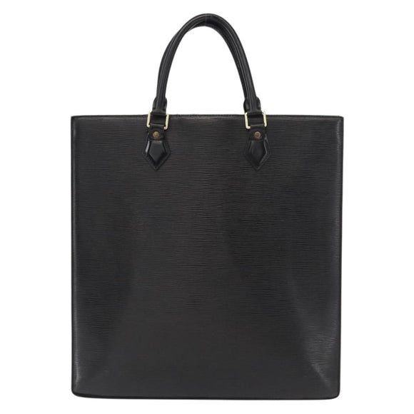 LOUIS VUITTON Epi Sac Plat Hand Bag Black M59082 LV Auth ka251