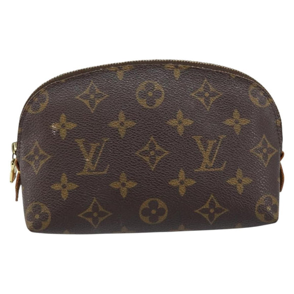 LOUIS VUITTON Monogram Pochette Cosmetic PM Pouch M43998 LV Auth ka2513