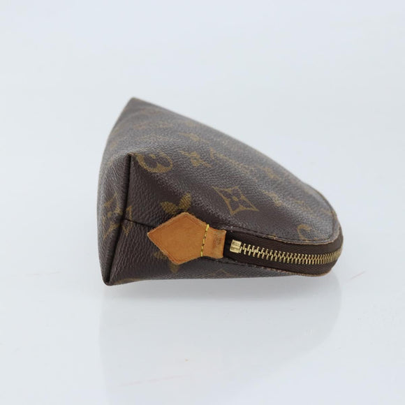 LOUIS VUITTON Monogram Pochette Cosmetic PM Pouch M43998 LV Auth ka2513