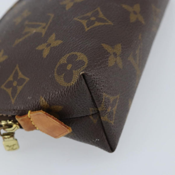 LOUIS VUITTON Monogram Pochette Cosmetic PM Pouch M43998 LV Auth ka2513