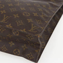 LOUIS VUITTON Monogram Sac Plat Hand Bag M51140 LV Auth ka2515-9