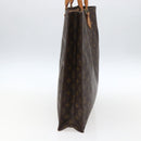 LOUIS VUITTON Monogram Sac Plat Hand Bag M51140 LV Auth ka2515-4